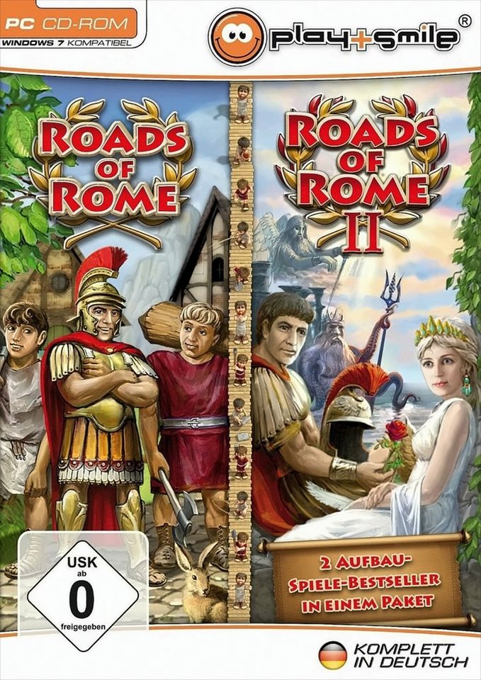 Roads of Rome 1 + 2 PC von rondomedia