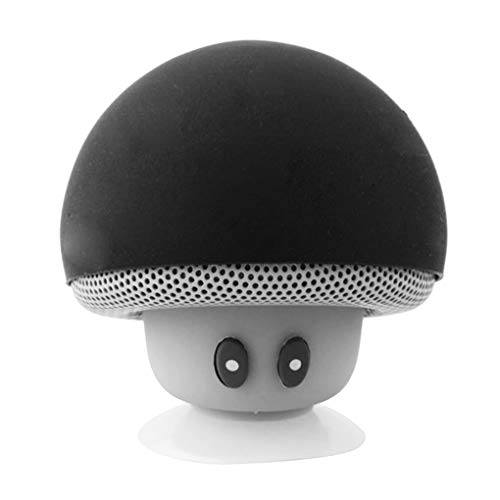 rongweiwang Cartoon Pilz Bluetooth Lautsprecher Saugnapf Tragbare Lautsprecher Pilz-Lautsprecher Telefon Bluetooth-Lautsprecher USB-Bracket bewegliche im Freien Kleinen Stereo von rongweiwang