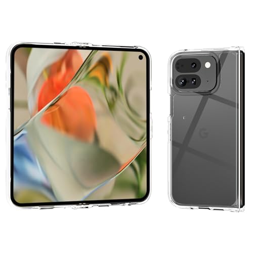 rooCASE Plexis Clear Hülle Kompatibel mit Google Pixel 9 Pro Fold, Schlanke Transparente Abdeckung mit TPU Bumper, Crystal Glass Clear, Acryl Anti-Kratzen, Stoßfest rooCASE Plexis Clear Hülle Kompatibel mit Google Pixel 9 Pro Fold, Schlanke Transparente Abdeckung mit TPU Bumper, Crystal Glass Clear, Acryl Anti-Kratzen, Stoßfest von rooCASE