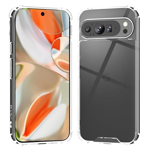 rooCASE Plexis Clear Hülle Kompatibel mit Google Pixel 9 Pro XL | Schlanke Transparente Hülle mit TPU Bumper | Crystal Glass Clear | Acryl Anti-Kratzer Resistent Stoßfest rooCASE Plexis Clear Hülle Kompatibel mit Google Pixel 9 Pro XL | Schlanke Transparente Hülle mit TPU Bumper | Crystal Glass Clear | Acryl Anti-Kratzer Resistent Stoßfest von rooCASE