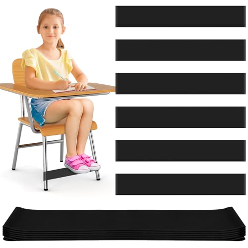 6er-Pack Stuhlbänder für Kinder mit zappeligen Füßen, flexible Sitz-Stretchbänder schwarzes Stuhl-Stretch-Fußband Zappel-Stuhlbänder Must-Haves für die Grundschule ADHS-Tools für Klassenzimmerstühle 6er-Pack Stuhlbänder für Kinder mit zappeligen Füßen, flexible Sitz-Stretchbänder schwarzes Stuhl-Stretch-Fußband Zappel-Stuhlbänder Must-Haves für die Grundschule ADHS-Tools für Klassenzimmerstühle von rookea