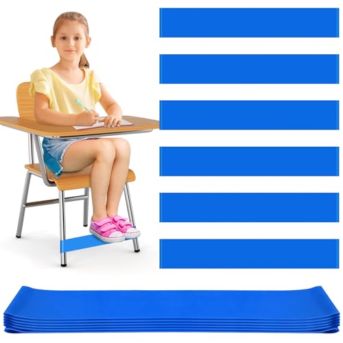 6er-Pack Stuhlbänder für Kinder mit zappeligen Füßen, flexible Sitz-Stretchbänder blaues Stuhl-Stretch-Fußband Zappel-Stuhlbänder Must-Haves für die Grundschule ADHS-Tools für Klassenzimmerstühle 6er-Pack Stuhlbänder für Kinder mit zappeligen Füßen, flexible Sitz-Stretchbänder blaues Stuhl-Stretch-Fußband Zappel-Stuhlbänder Must-Haves für die Grundschule ADHS-Tools für Klassenzimmerstühle von rookea