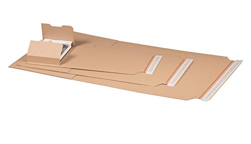 Ropipack Universalverpackung Multimediaverpackung aus Wellpappe mit Aufreißfaden und Selbstklebeverschluss EcoLine A4-312 x 250 x 70 mm - 25 Stück Ropipack Universalverpackung Multimediaverpackung aus Wellpappe mit Aufreißfaden und Selbstklebeverschluss EcoLine A4-312 x 250 x 70 mm - 25 Stück von ropipack