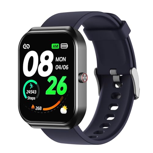 rorios Unisex Smartwatch Multifunktionale Bluetooth Armbanduhren mit 100+ Sportmodi Fitnessuhr, Intelligente Anrufuhr mit Herzfrequenz- & Schlafüberwachung Aktivitätstracker Frauen Männer Blau A rorios Unisex Smartwatch Multifunktionale Bluetooth Armbanduhren mit 100+ Sportmodi Fitnessuhr, Intelligente Anrufuhr mit Herzfrequenz- & Schlafüberwachung Aktivitätstracker Frauen Männer Blau A von rorios