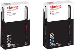 Rotring 2146106 - Stick Pen - Schwarz - Blau - Blau - Acrylnitril-Butadien-Styrol (ABS) - 0,7 mm - 10 g (2146106) von rotring