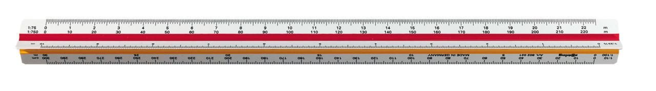 rotring Dreikantlineale rotring Dreikantlineal T1 30cm 30 cm weiß von rotring