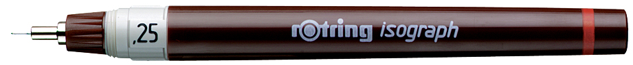 rotring Tuschefüller isograph 0,10 mm, schwarz von rotring