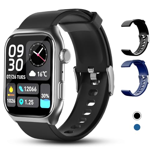 Smartwatch Herren Damen, Smart Watch 2.0"HD Display,Fitness Tracker mit Bluetooth Anrufe,IP67 Wasserdicht Sportuhr mit Herzfrequenz SpO2 Schlafmonitor Fitnessuhr damen 100+ Sportmodi für Android iOS Smartwatch Herren Damen, Smart Watch 2.0"HD Display,Fitness Tracker mit Bluetooth Anrufe,IP67 Wasserdicht Sportuhr mit Herzfrequenz SpO2 Schlafmonitor Fitnessuhr damen 100+ Sportmodi für Android iOS von routee