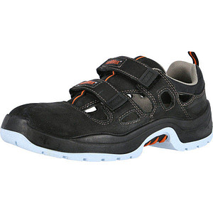 ruNNex® unisex S1 Sicherheitssandalen "5100" TeamStar schwarz Größe 38 von ruNNex®