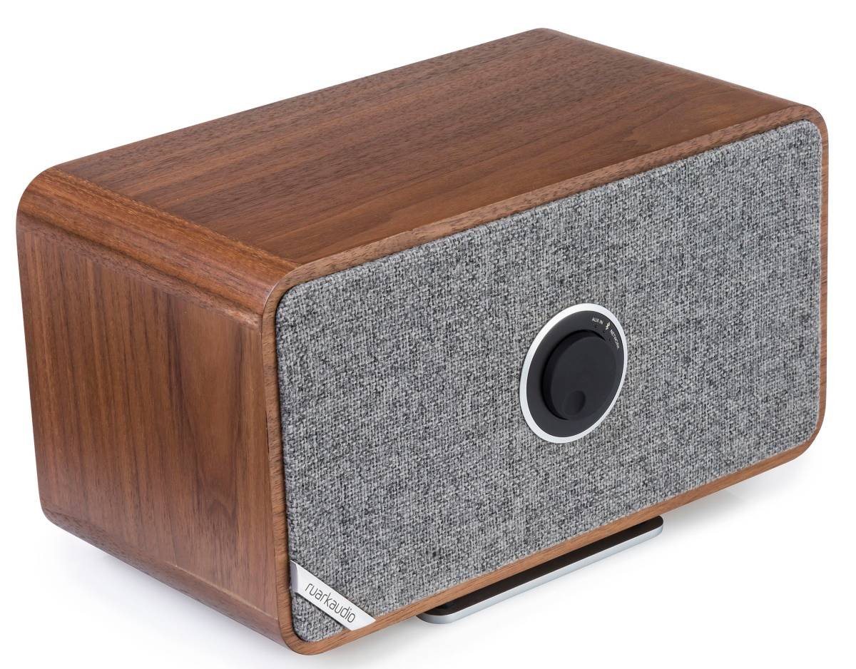 ruark audio MRx Walnuss Bluetooth-Lautsprecher (Bluetooth,LAN,WLAN) von ruark audio