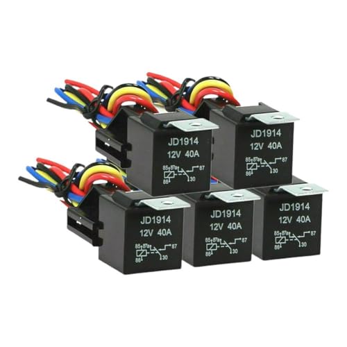 12V/24V 40A Automotive Relais Vier Pin/Fünf Pin Schwere Auswirkungen Sockel Relais Duty Ausgang Draht Strom X7Z6 Ch Zu Niedrigen Strom Hohe geformt von rujjftsy