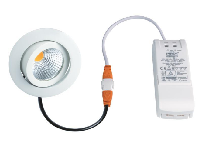 RUTEC Einbaustrah. TALU ALU57341UWWDM-V2 8W 690lm 2700K CRI90 DA68 dim Konv., ws RUTEC Einbaustrah. TALU ALU57341UWWDM-V2 8W 690lm 2700K CRI90 DA68 dim Konv., ws von rutec Licht GmbH & Co. KG