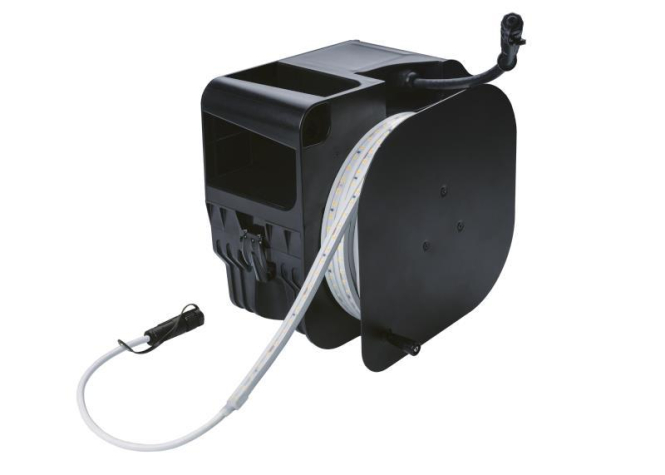RUTEC Stripe Kabeltrommel E-Worklight 10m 6520lm 3000K IP65, für 18V Akku! RUTEC Stripe Kabeltrommel E-Worklight 10m 6520lm 3000K IP65, für 18V Akku! von rutec Licht GmbH & Co. KG