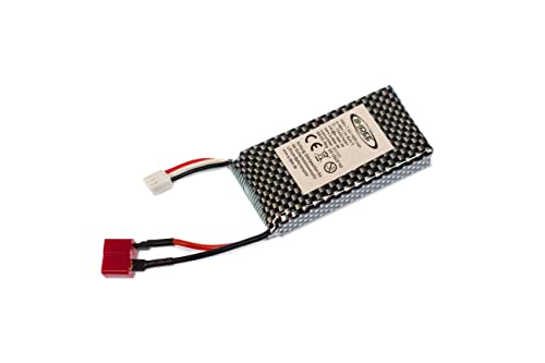 s-idee® 18181 7.4V 1600mAh Power LiPo Akku für RC Fahrzeuge 9125 18173 1:10 S9125 Ersatzakku von s-idee