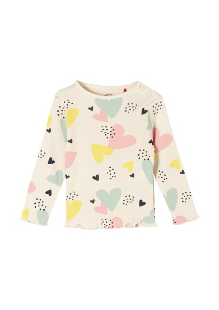 s.Oliver Langarmshirt off-white von s.Oliver