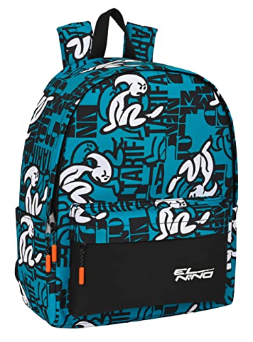 MOCHILA PARA PORTATIL 14,1" EL NIÑO "OCEAN" von safta