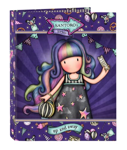 Mappe, Folio, 4 ANI.MIXTAS GORJUSS™ FAIRGROUND "UP AND AWAY" von safta