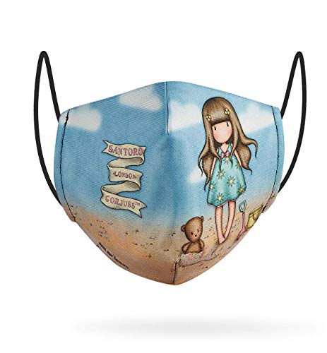 SAFTA 822027896 Maske, bunt, 1 Unidad (Paquete de 1) von safta