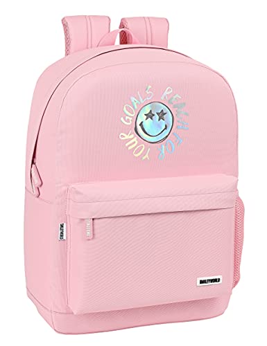 SAFTA Jungen M754 Schulrucksack, Rosa, 320x140x430 mm von safta