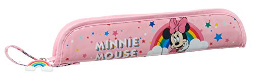 SAFTA - Minnie Mouse Rainbow, hellrosa, M, flötenhalter von safta