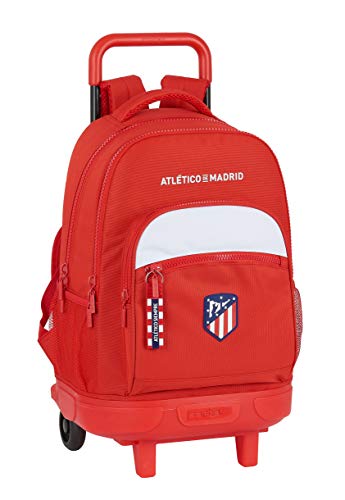 SAFTA Schulrucksack mit Trolley und gepolstertem Rücken von Atco. Madrid Damen 330x220x450mm von safta