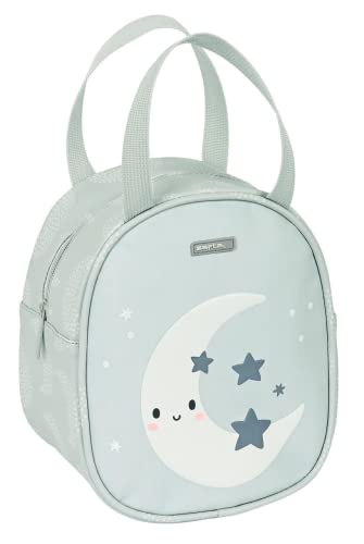 Sac glacière goûter Safta Luna Gris (19 x 22 x 14 cm) von safta