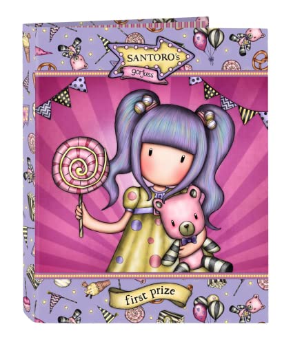 Safta - Folio 4 Ani.Mixtas Gorjuss Fairground First Prize 26,5 x 33 x 4 cm, mehrfarbig (52217067) von safta
