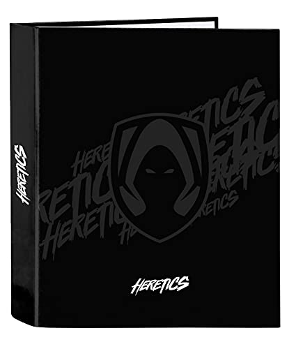 Team Heretics Folio-Ordner mit 4 Ringen, 270 x 60 x 330 mm von safta