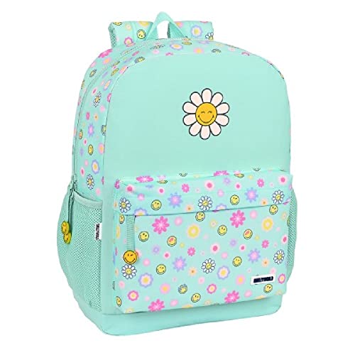 safta 612281754 Rucksack für Trolley Smiley World Summer Fun 32 x 43 x 14 cm, bunt von safta