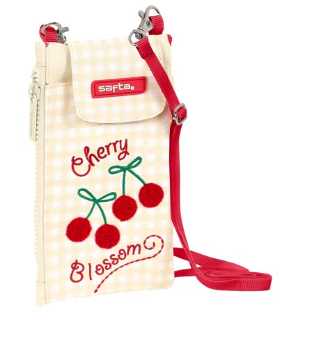 safta 842228695 Geldbörse Portamovil Cherry, 10 x 19 cm, bunt von safta