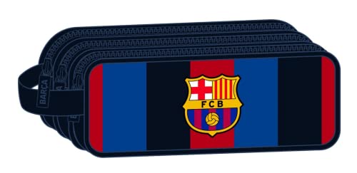 safta Unisex Kinder Federmäppchen Federmappe mit Dreifachreißverschluss von F.C. Barcelona 1. Ausrüstung 22/23, 210 x 70 x 85 mm, Marineblau, Granat, Estándar safta Unisex Kinder Federmäppchen Federmappe mit Dreifachreißverschluss von F.C. Barcelona 1. Ausrüstung 22/23, 210 x 70 x 85 mm, Marineblau, Granat, Estándar von safta