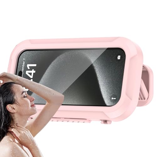 saibunratus Duschtelefonhalterung, Telefonhalterung, Hochempfindliches HD Touchscreen, Handy-Zubehör für Badezimmer, Spiegel, Badewanne, Küche saibunratus Duschtelefonhalterung, Telefonhalterung, Hochempfindliches HD Touchscreen, Handy-Zubehör für Badezimmer, Spiegel, Badewanne, Küche von saibunratus