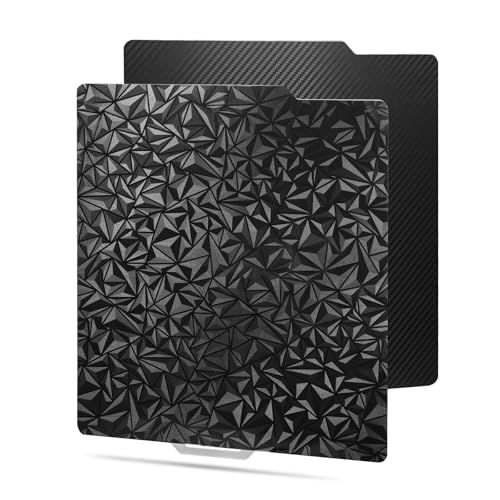 SainSmart D257A Druckplatte, 257 x 257 mm PEO Diamond PET Carbon Fiber, doppelseitig, Flexible Spring Steel Plattform mit glatter Oberfläche und magnetischer Grundplatte SainSmart D257A Druckplatte, 257 x 257 mm PEO Diamond PET Carbon Fiber, doppelseitig, Flexible Spring Steel Plattform mit glatter Oberfläche und magnetischer Grundplatte von sainsmart