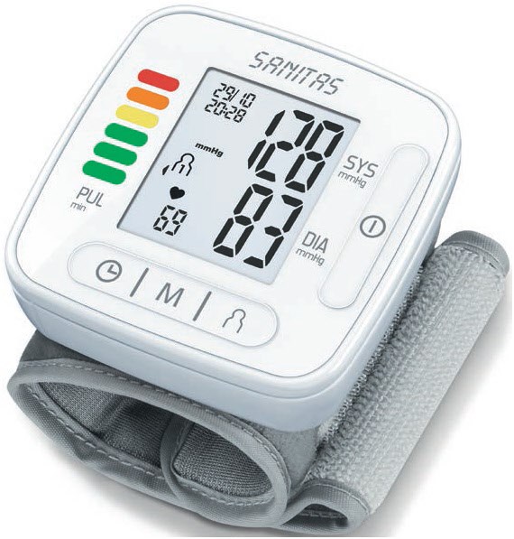 SBC 22 Blutdruckmessgerät weiß von sanitas