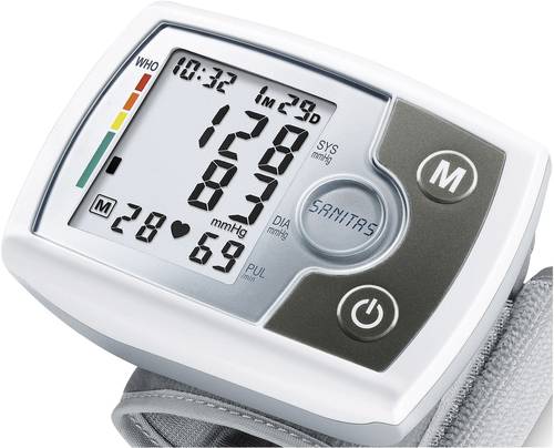 Sanitas SBM03 Handgelenk Blutdruckmessgerät 651.21 von sanitas