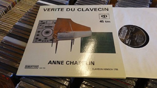 SARASTRO AUDIOPHILE FRENCH 12" LP 45 RPM ANNE CHAPLIN HARPSICHORD DUPHLY , SCARLATTI , CHAMPION DE CHAMBONNIERES vinyl version , not cd!!! von sarastro