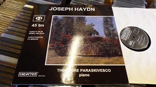 SARASTRO AUDIOPHILE FRENCH 12" LP 45 RPM HAYDN PARASKIVESCO PIANO vinyl version , not cd!!! von sarastro