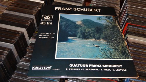 SARASTRO AUDIOPHILE FRENCH 12" LP 45 RPM QUATUOR FRANZ SCHUBERT (VINYL, NOT CD!!!) von sarastro