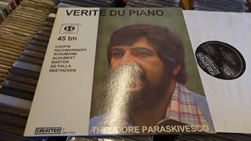 SARASTRO AUDIOPHILE FRENCH 12"LP 45 RPM VERITE DU PIANO PARASKIVESCO vinyl version , not cd!!! von sarastro