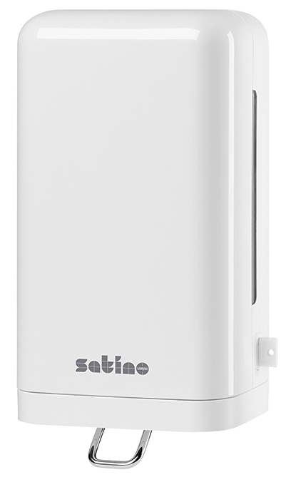 satino by wepa Pump-Seifenspender, weiß von satino by wepa