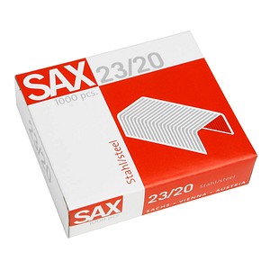 1.000 sax design Heftklammern 23/20 1.000 sax design Heftklammern 23/20 von sax design