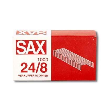 Sax Heftklammern 24/8 1000 St. 24/8 von sax design