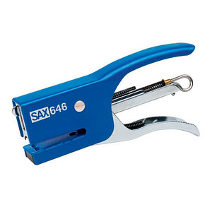 sax design Heftzange 646 blau von sax design