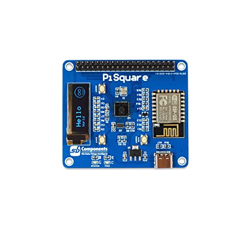 PiSquare – ein Raspberry Pi HAT basierend auf RP2040 und ESP-12E Modul, hergestellt für die Verwendung mehrerer Raspberry Pi Hats, laufen Sie mehrere Raspberry Pi Hats kabellos von sb components