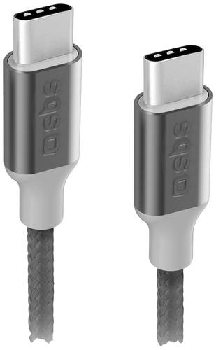Sbs mobile USB-Ladekabel USB-C® Stecker 1.5m Schwarz hochflexibel TECABLETCC20BK von sbs mobile