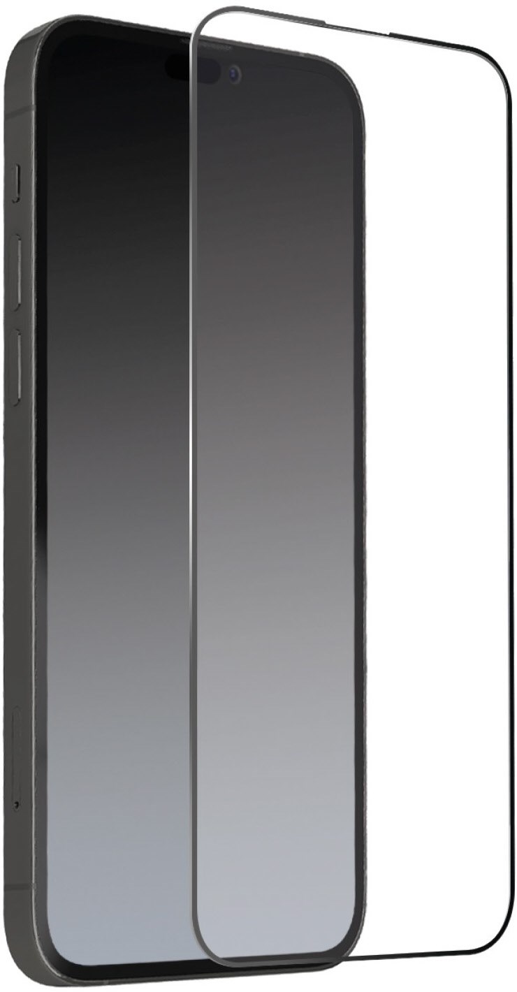 Full Cover Glass für iPhone 14 Pro Max schwarz von sbs