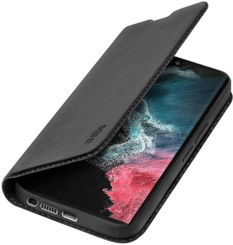 Wallet Lite Bookcase für Galaxy S23 Ultra schwarz von sbs