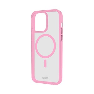sbs Mag Frame Handy-Cover für Apple iPhone 15 Pro Max transparent, rosa sbs Mag Frame Handy-Cover für Apple iPhone 15 Pro Max transparent, rosa von sbs