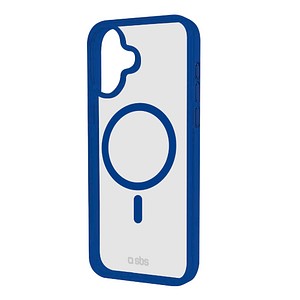 sbs Mag Frame Handy-Cover für Apple iPhone 16 transparent, blau sbs Mag Frame Handy-Cover für Apple iPhone 16 transparent, blau von sbs