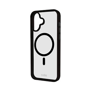 sbs Mag Frame Handy-Cover für Apple iPhone 16 transparent, schwarz sbs Mag Frame Handy-Cover für Apple iPhone 16 transparent, schwarz von sbs